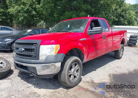 2013 Ford F-150 Xl from USA, damaged, VIN 1FTFX1EF4DKD49195